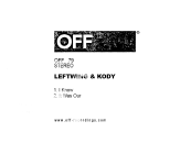 Leftwing & Kody – I Know EP [OFF Recordings]
